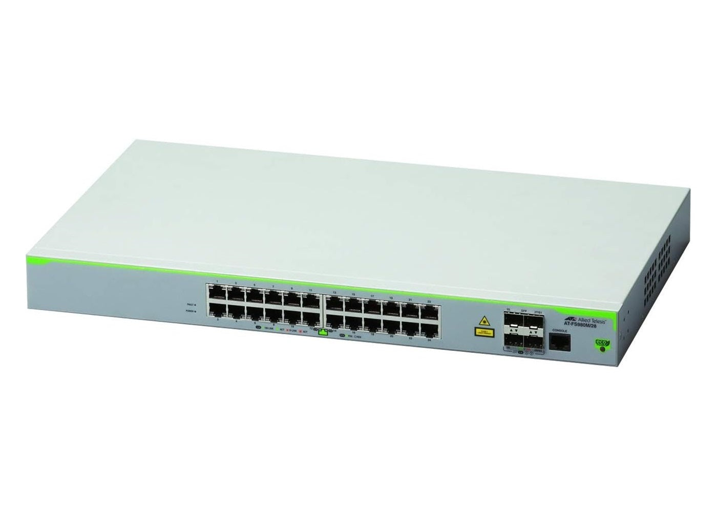 Allied Telesis CentreCOM AT-FS980M/28 Ethernet Switch, 990-005050-10