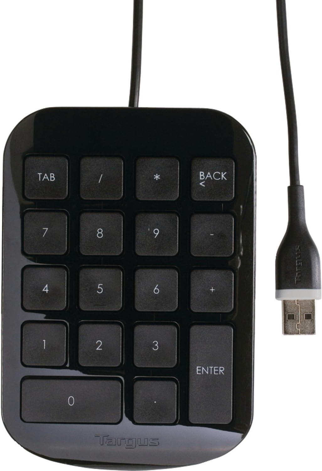 Targus AKP10US Portable USB Numeric Keypad, Plug and Play
