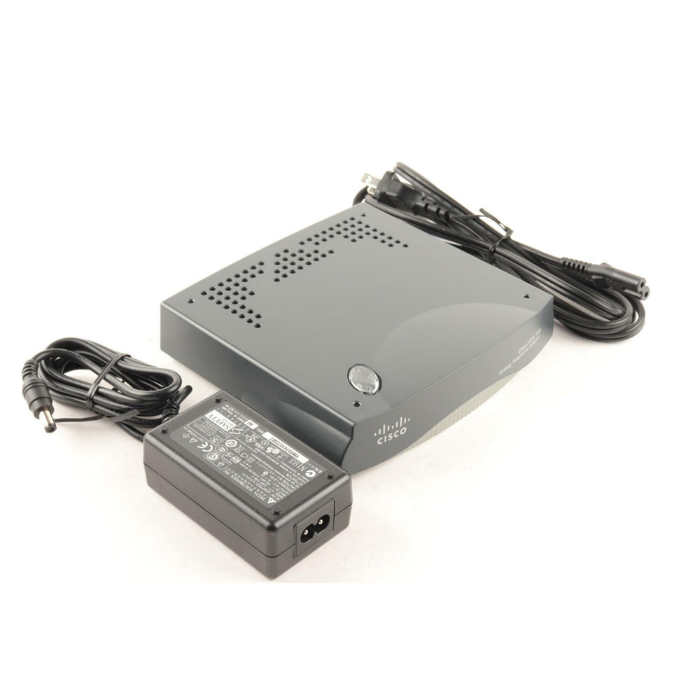 Cisco ATA-186-I1-A VOIP Analog Telephone Adapter ATA 186 Modem