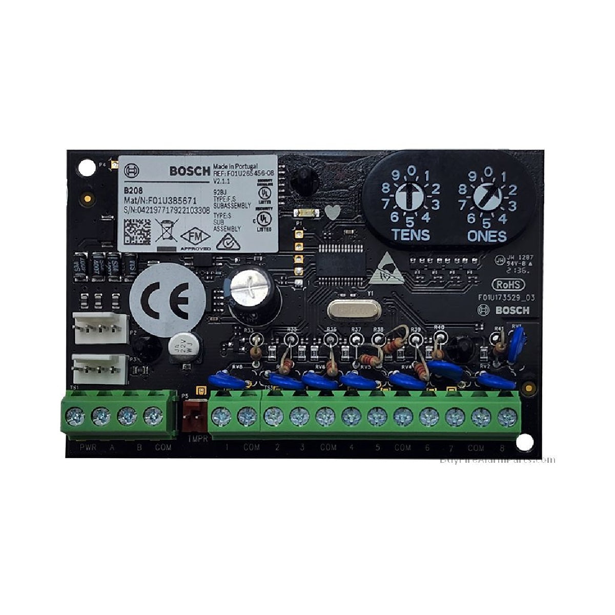 Bosch B208 Octo-Input Alarm Control Panel Expansion Module