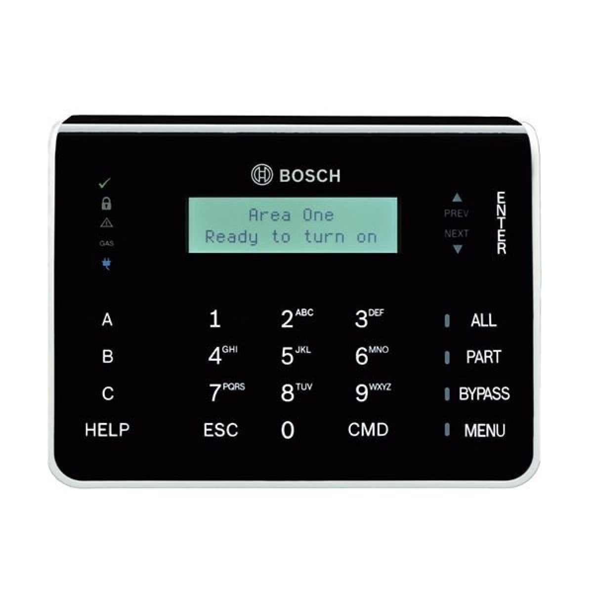 Bosch B921C Two-line Capacitive Keypad with Inputs (SDI2)