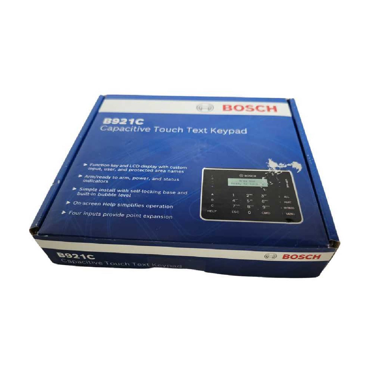 Bosch B921C Two-line Capacitive Keypad with Inputs (SDI2)