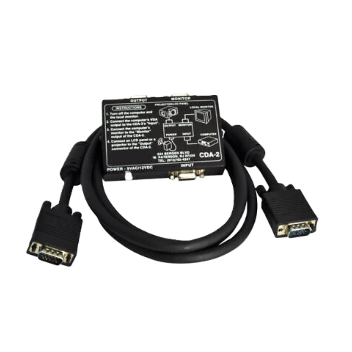 FSR CDA-2 1x2 Computer Video Distribution Amplifier