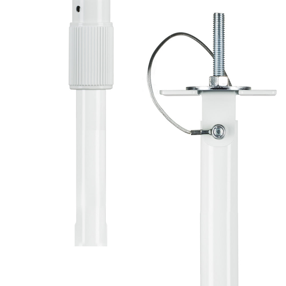 Clinton Electronics CE-CP12W 12" Telescoping Ceiling Mount Camera Pole