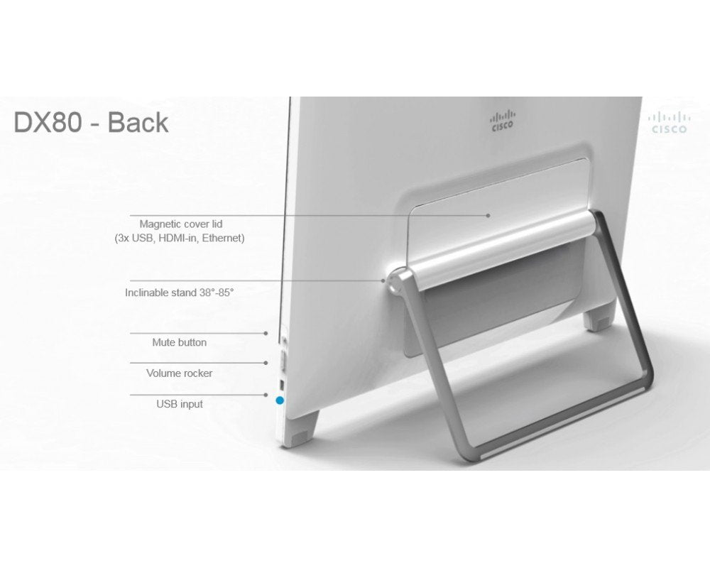 Cisco Webex Dx80 Video Conference Touch Screen Monitor System CP-DX80-K9