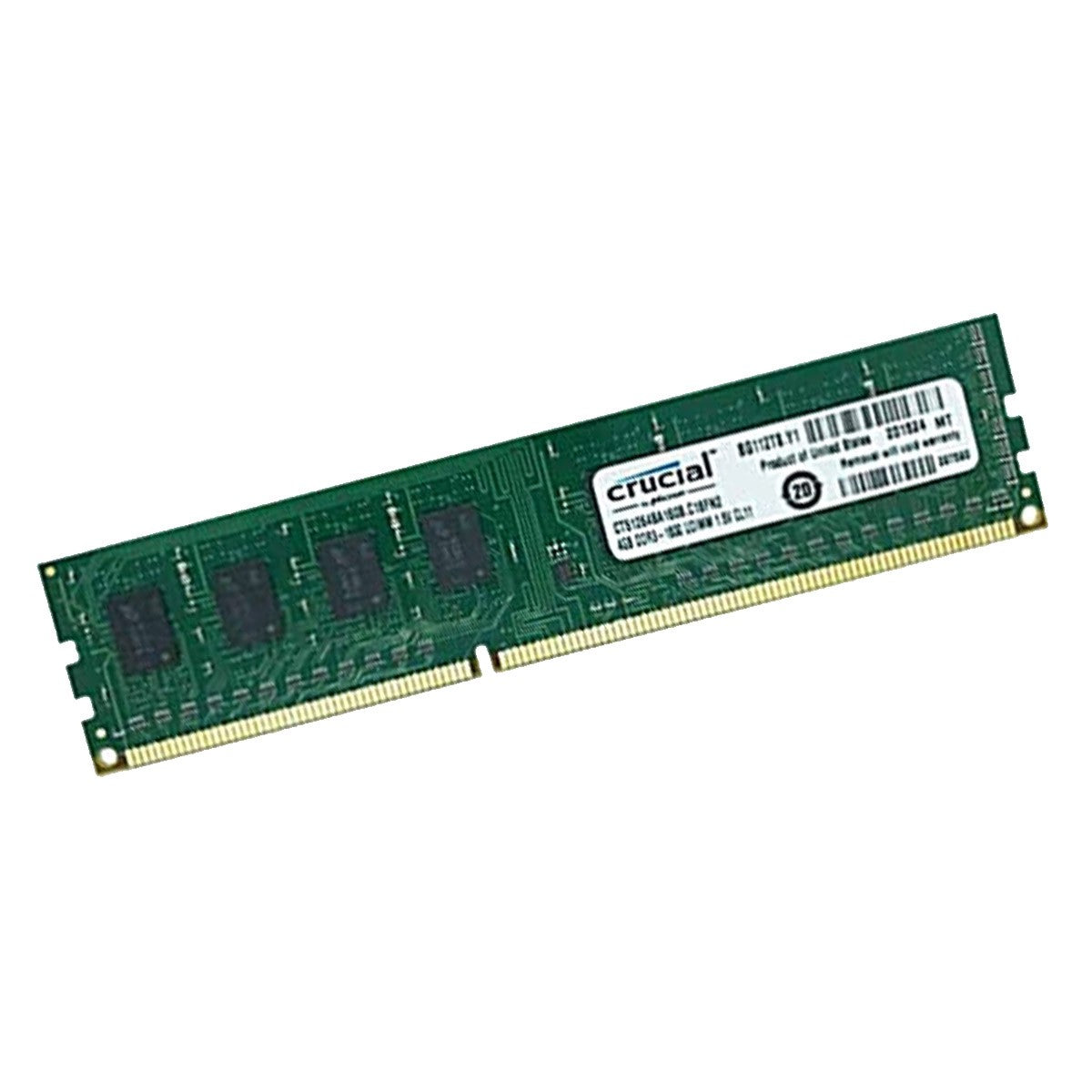 Crucial CT51264BA160B.C16FN2 8GB 2x4GB PC3-12600 DDR3 Desktop Memory