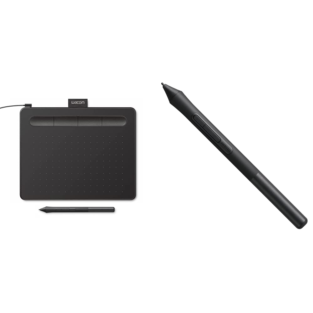 Wacom Intuos CTL-4100 Small Drawing Tablet - Black