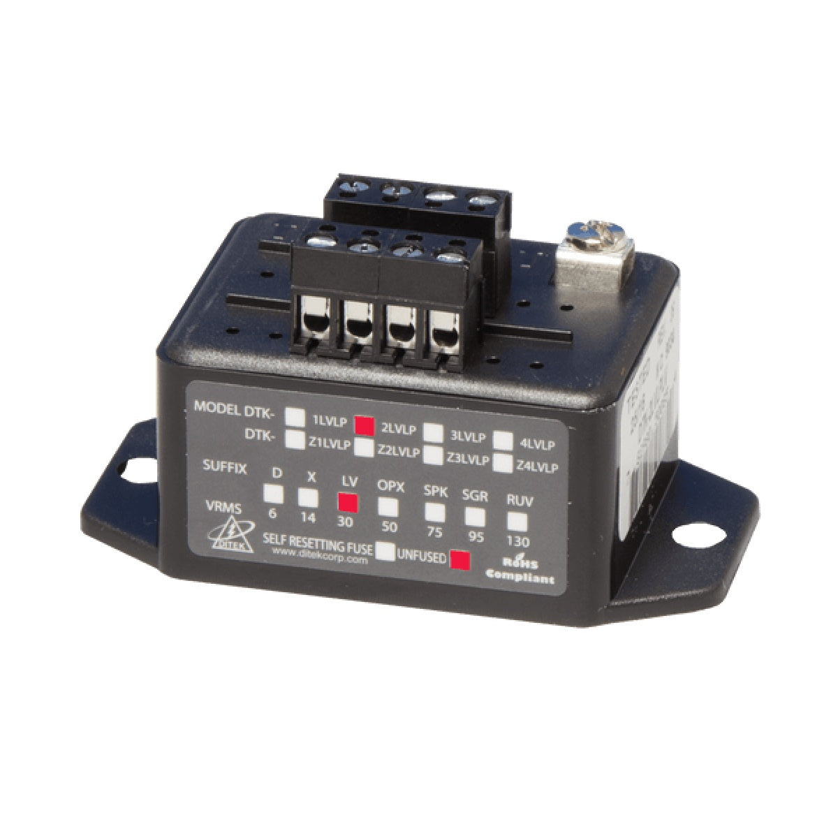 Ditek DTK-1LVLPX Low Voltage Surge Protector