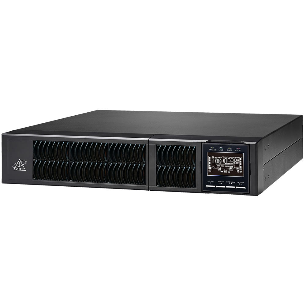 Ditek DTK-UPS2000R Rack/Tower Mount 2000VA On-Line Uninterruptible Power Supply
