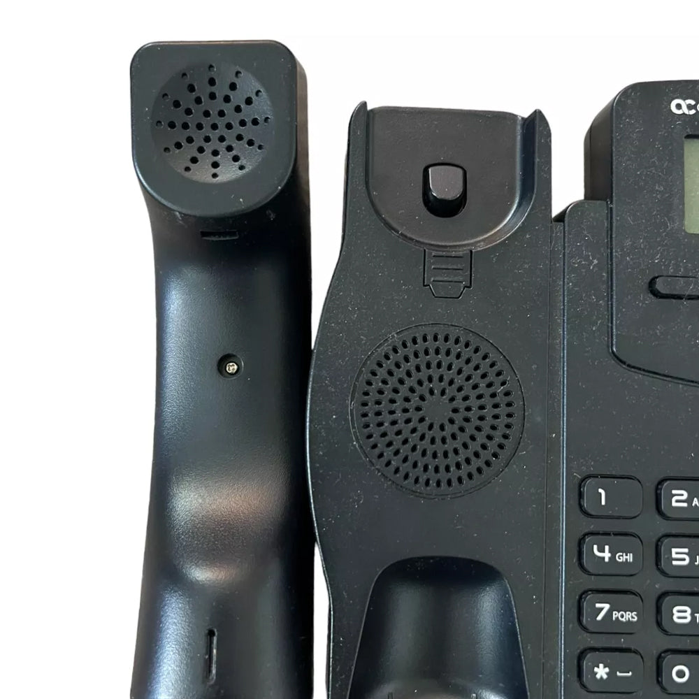 AudioCodes IP Phone Model 405HDG Black Corded Telephone With Box, GGWV00597