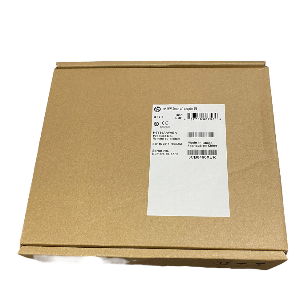 HP 65W Smart AC Power Adapter, H6Y89UT#ABA