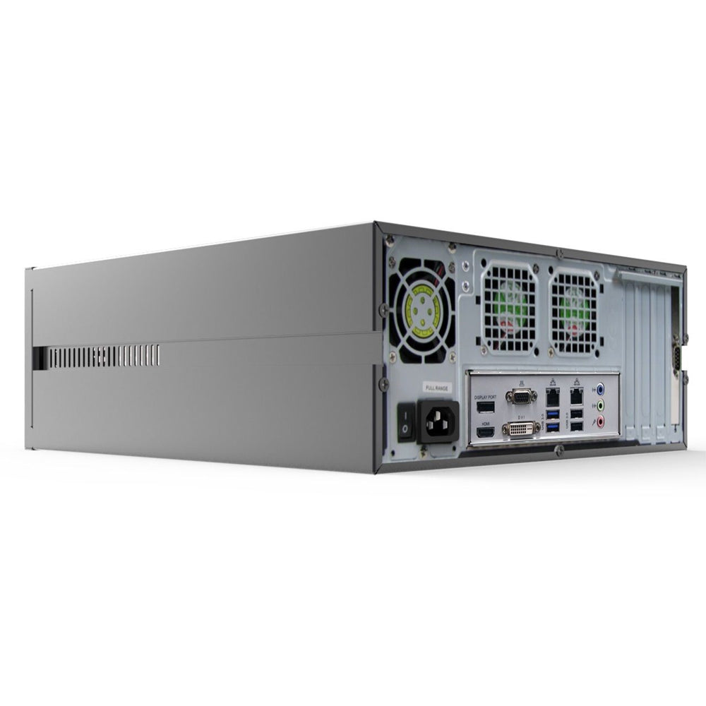 Exacq IP04-16T-DT IP Desktop Recorder with 4 IP Cameras Licenses (64 max), 16TB HDD