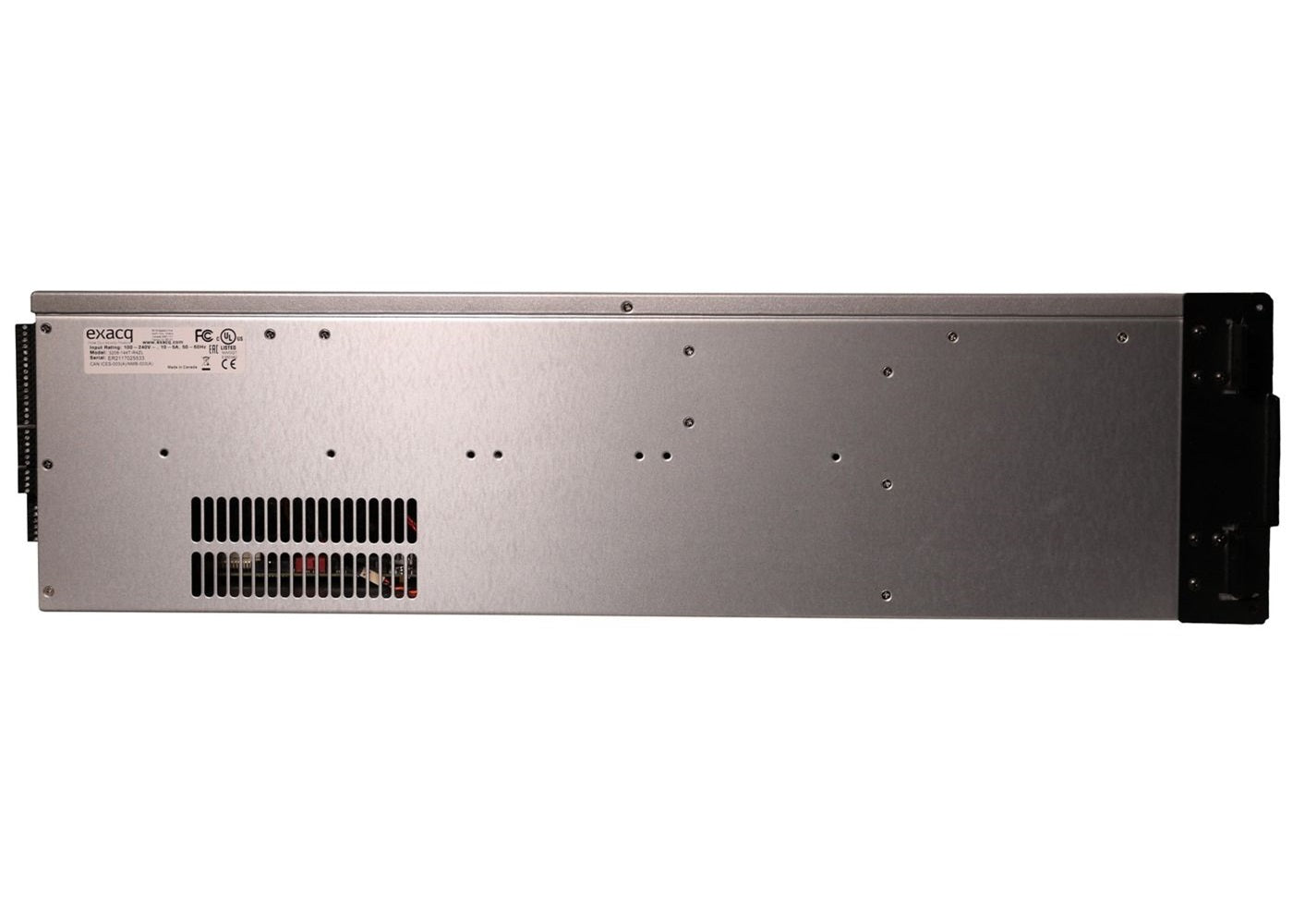 Exacq IP08-128T-R4Z-E Rackmount 4U Recorder with 8 IP Licenses