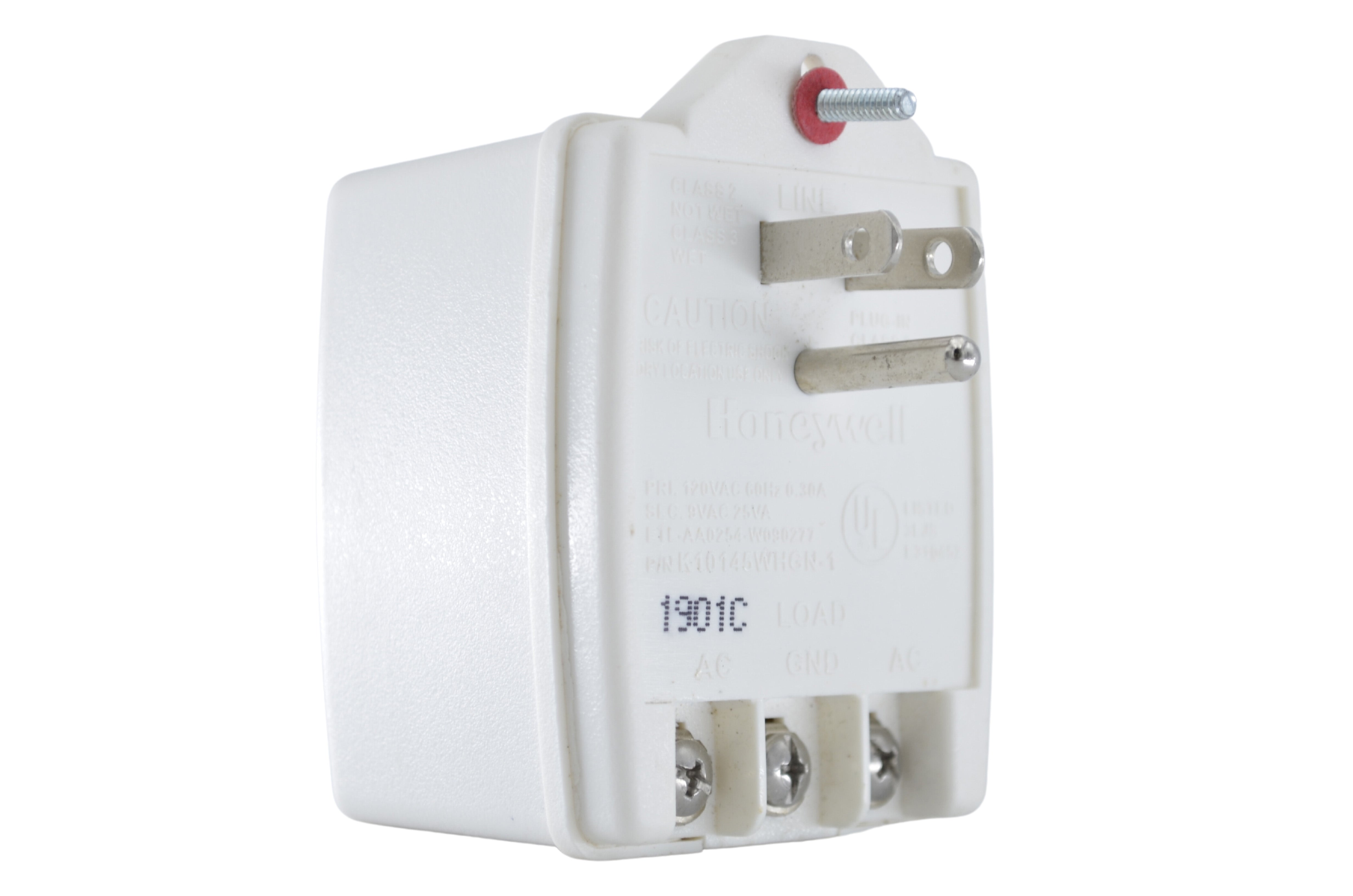 Honeywell Ademco K10145WHGN-1 Transfomer Class II, White
