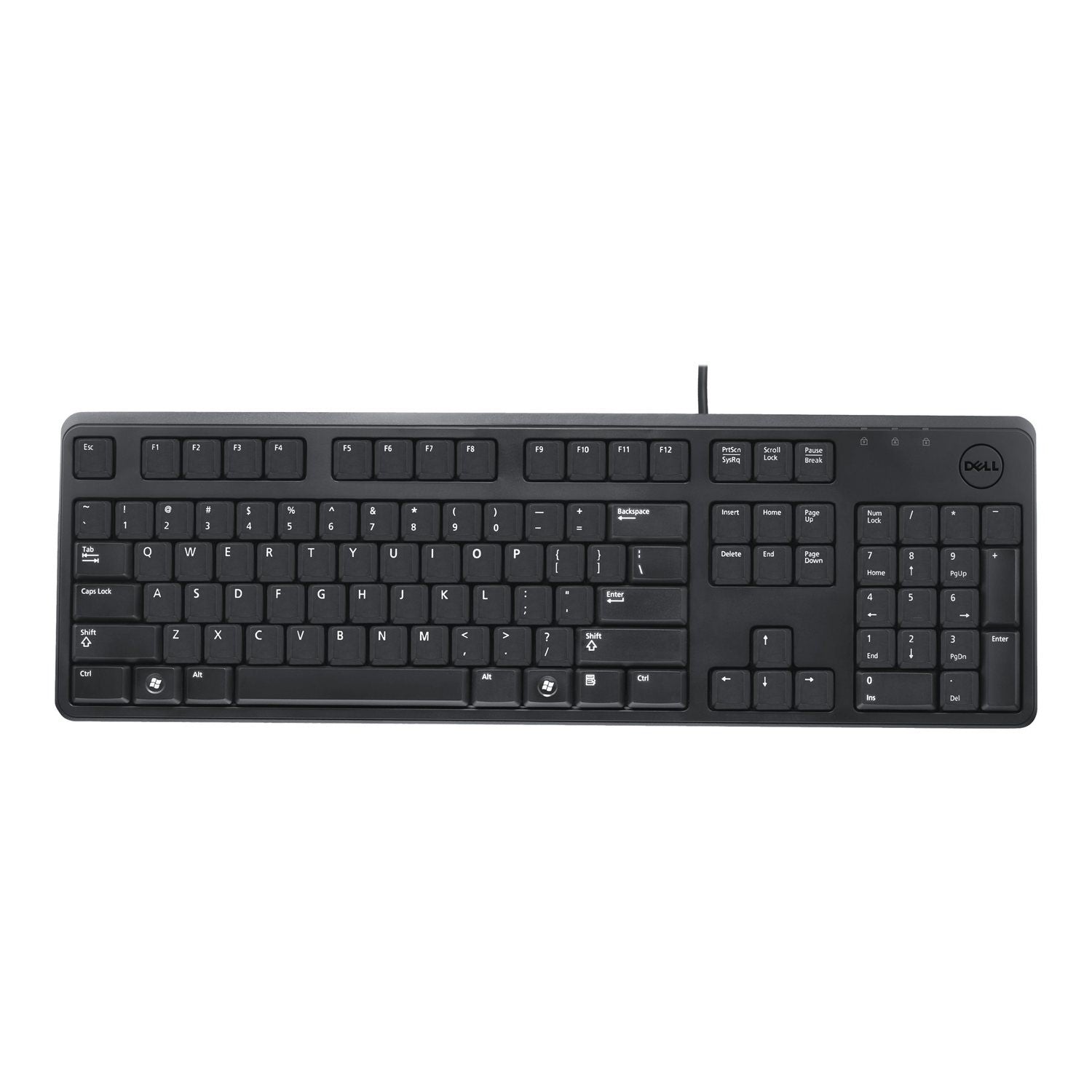 Dell KB212-B 104-Key Layout USB Wired Keyboard, Black