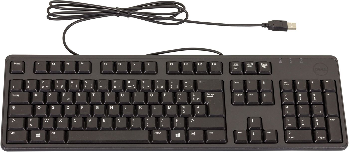Dell KB212-B 104-Key Layout USB Wired Keyboard, Black