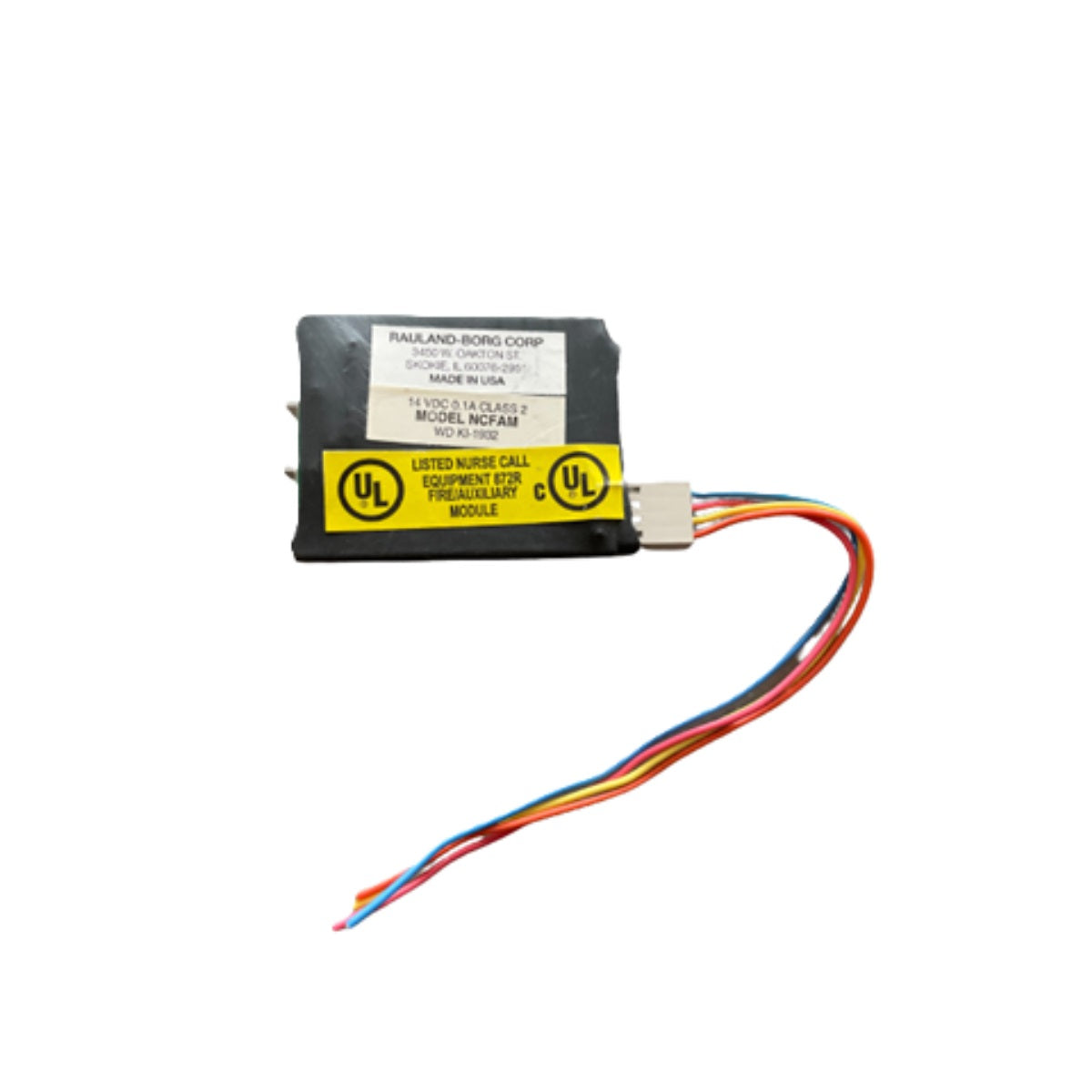 Rauland NCFAM Resp IV Fire / Auxiliary Alarm Module