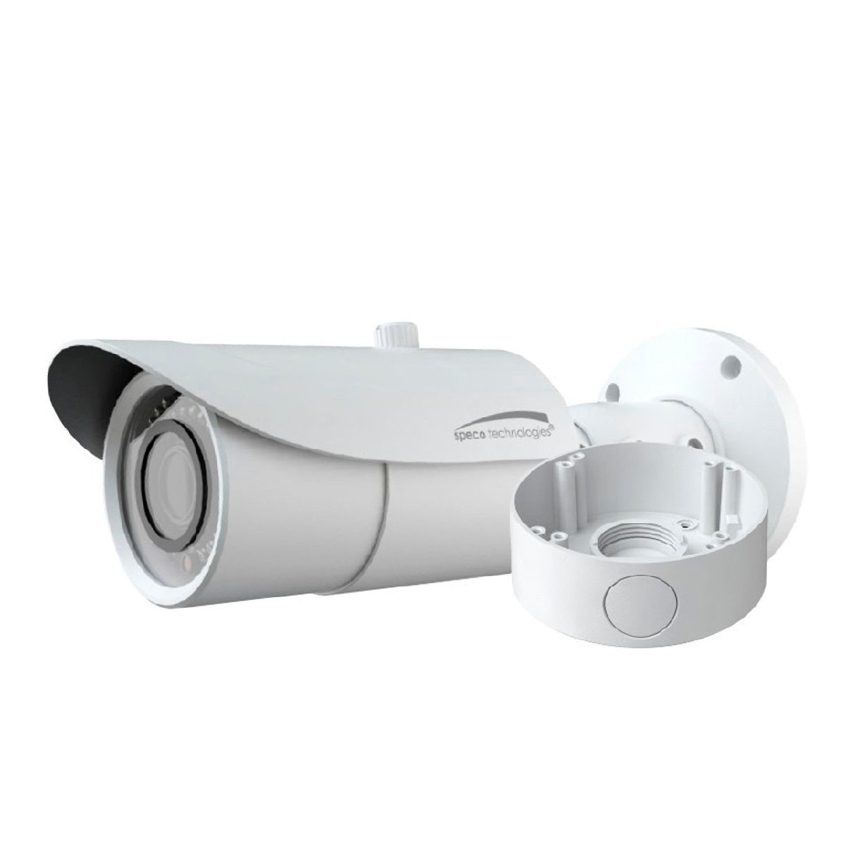 Speco O4B6M 4 Megapixel Network IR Outdoor Bullet Camera, 3.3-12mm Lens