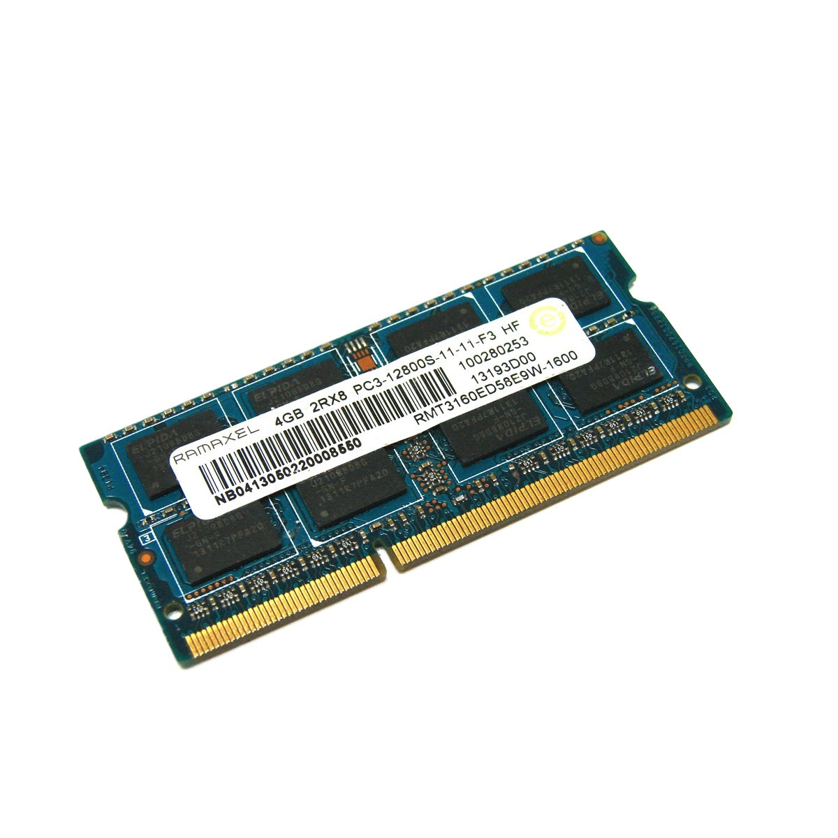 Ramaxel 8GB (2x4GB) PC3-12800 DDR3 SODIMM Laptop Memory RAM RMT3160ED58E9W-1600