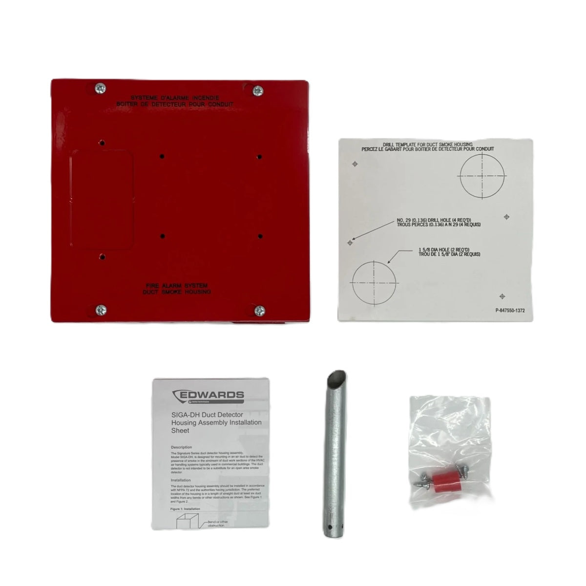 Edwards Signaling SIGA-DH (85001-0325) Intelligent Duct Smoke Detector Housing