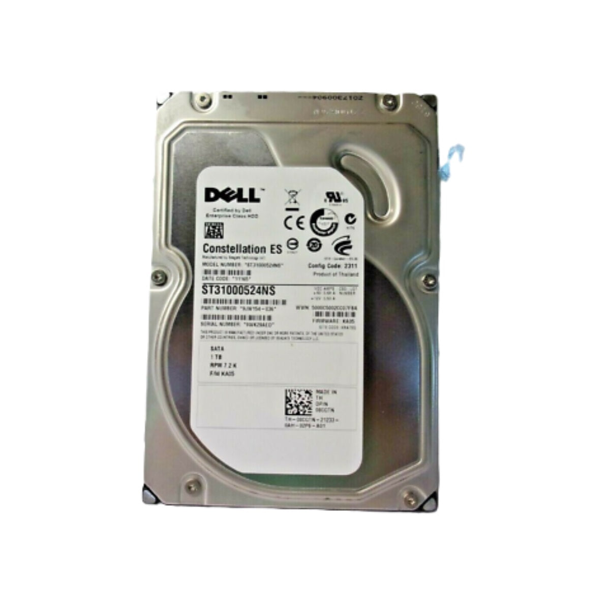 Dell Equallogic / Seagate Constellation ES ST31000524NS 1TB 7.2K Enterprise SATA Hard Disk Drive