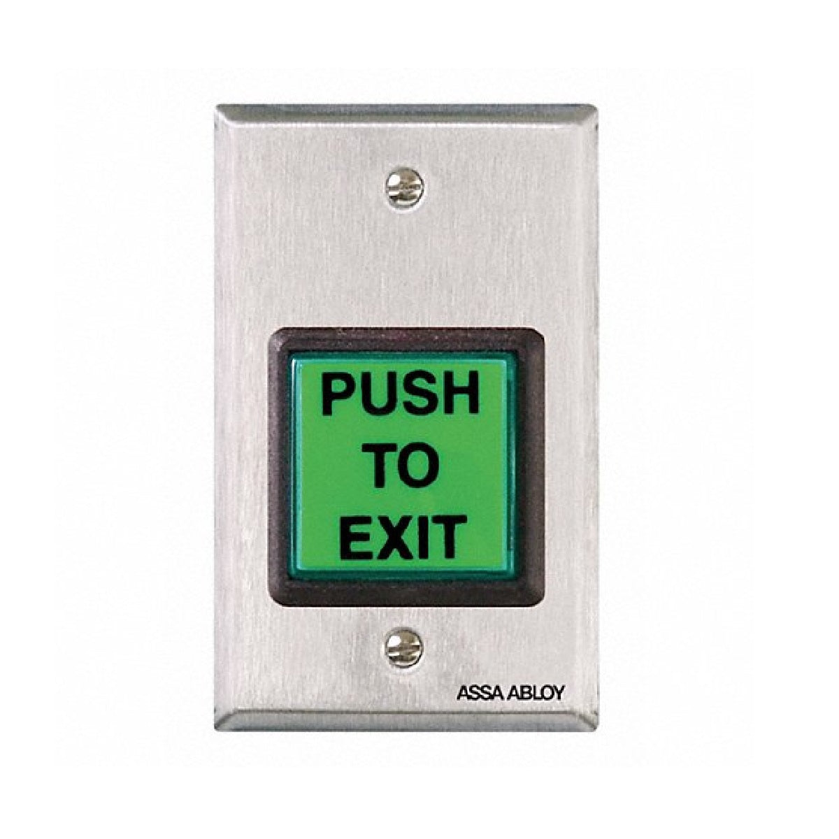 Securitron EPB2E Exit Push Button 4 12 in Ht, 1 34 in Dp, 2 34 in Wd,