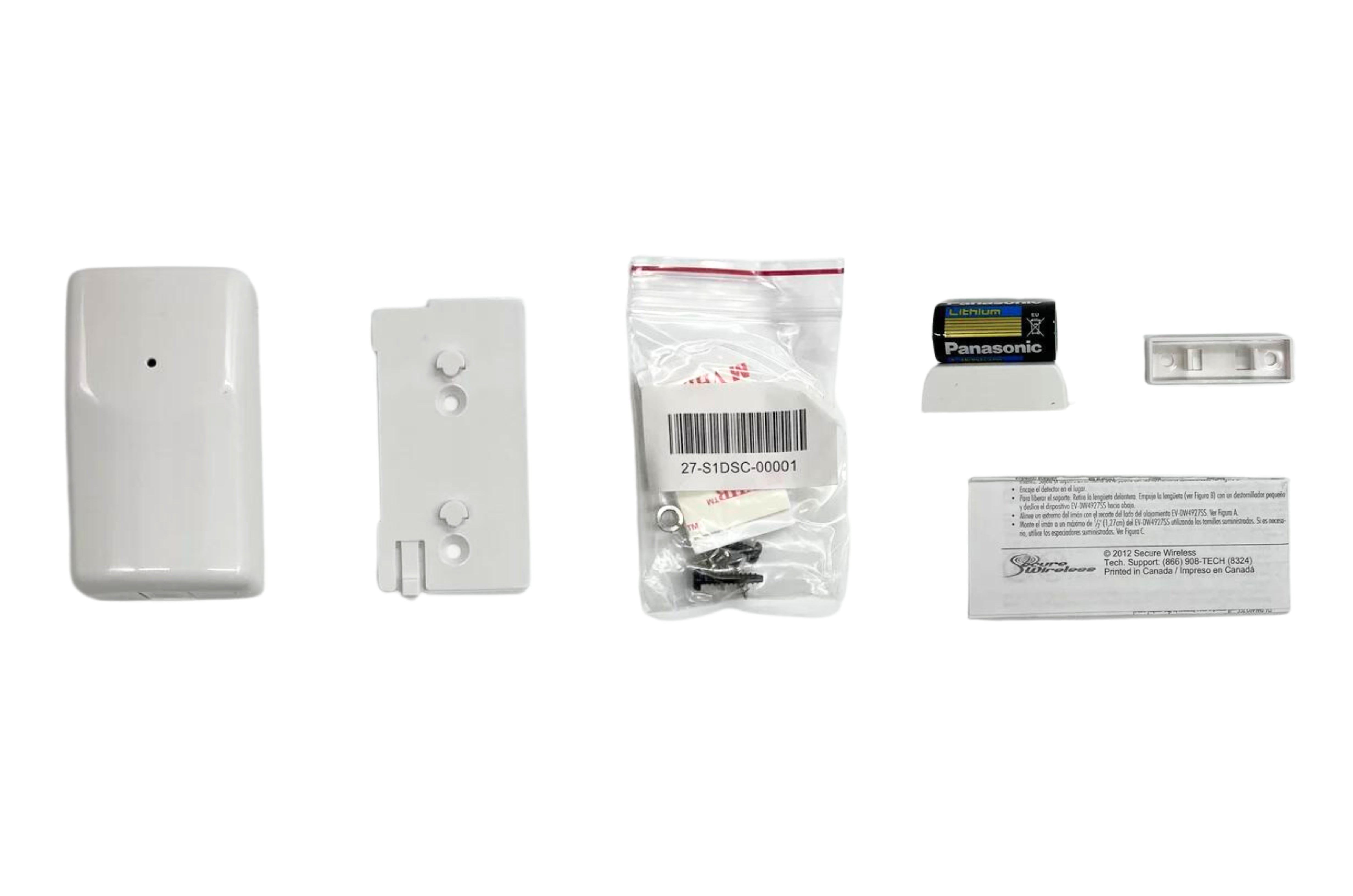 DSC EV-DW4927SS Wireless Shock Sensor