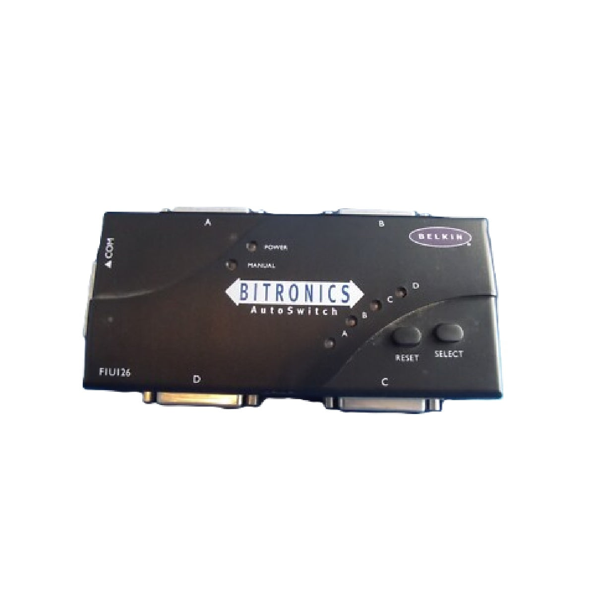 Belkin F1U126-KIT 4-Port Bitronics AutoSwitch 1 x DB-25 4 x DB-25