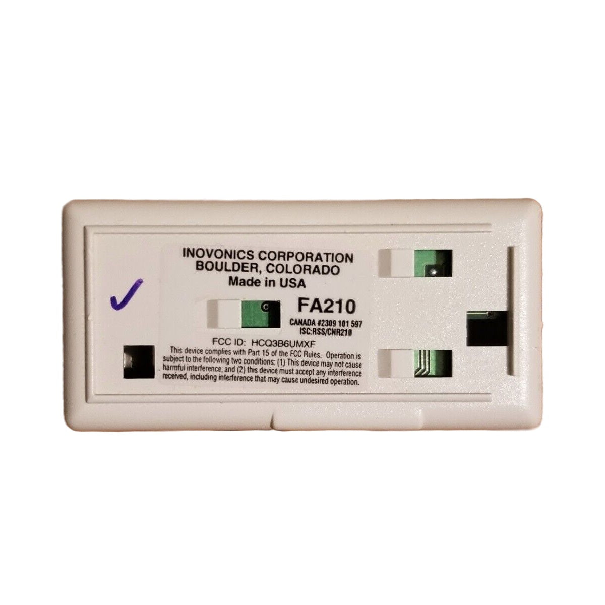 Inovonics FA210 Universal 900 MHz Wireless Transmitter