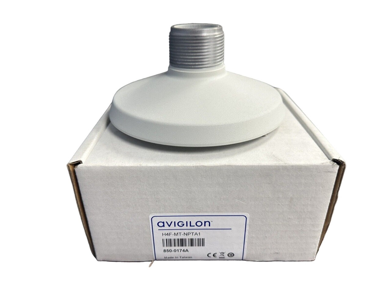 Avigilon H4F-MT-NPTA1 Indoor/Outdoor Pendant Mount Adapter for Fisheye Cameras