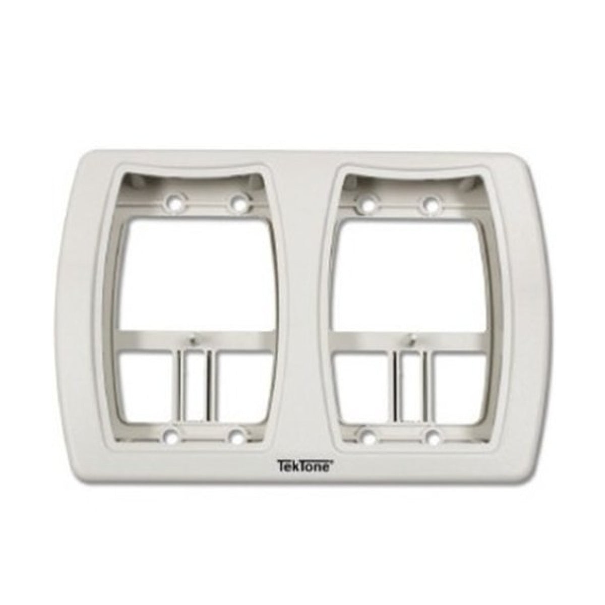 TekTone IH122K Dual-Gang Mounting Kit- Bezel and Plate for SF121, SF122 and SF123