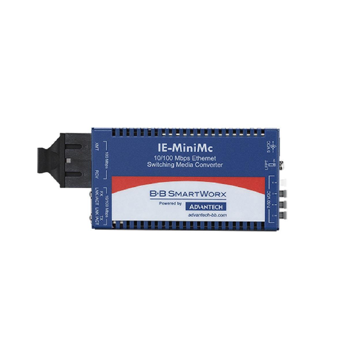 Advantech IMC-350I-SST-PS-A Mini Hardened Media Converter