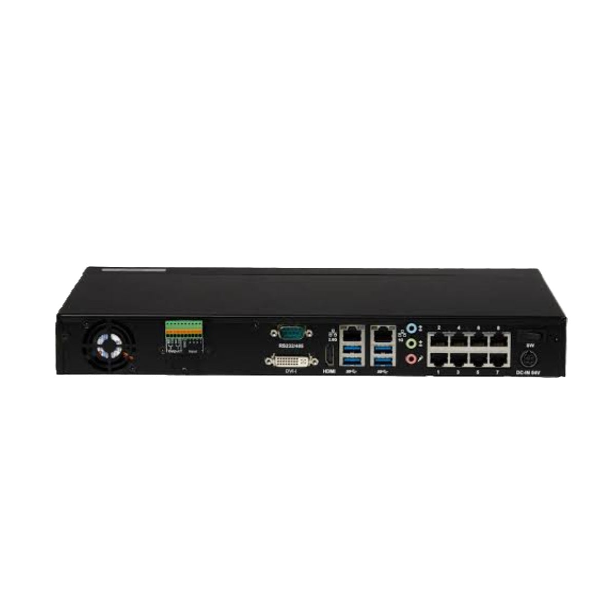 Exacq IP04-02T-G2P08 EV 4IP 8-PORT GEN2 G-POE Server 2TB LIinux