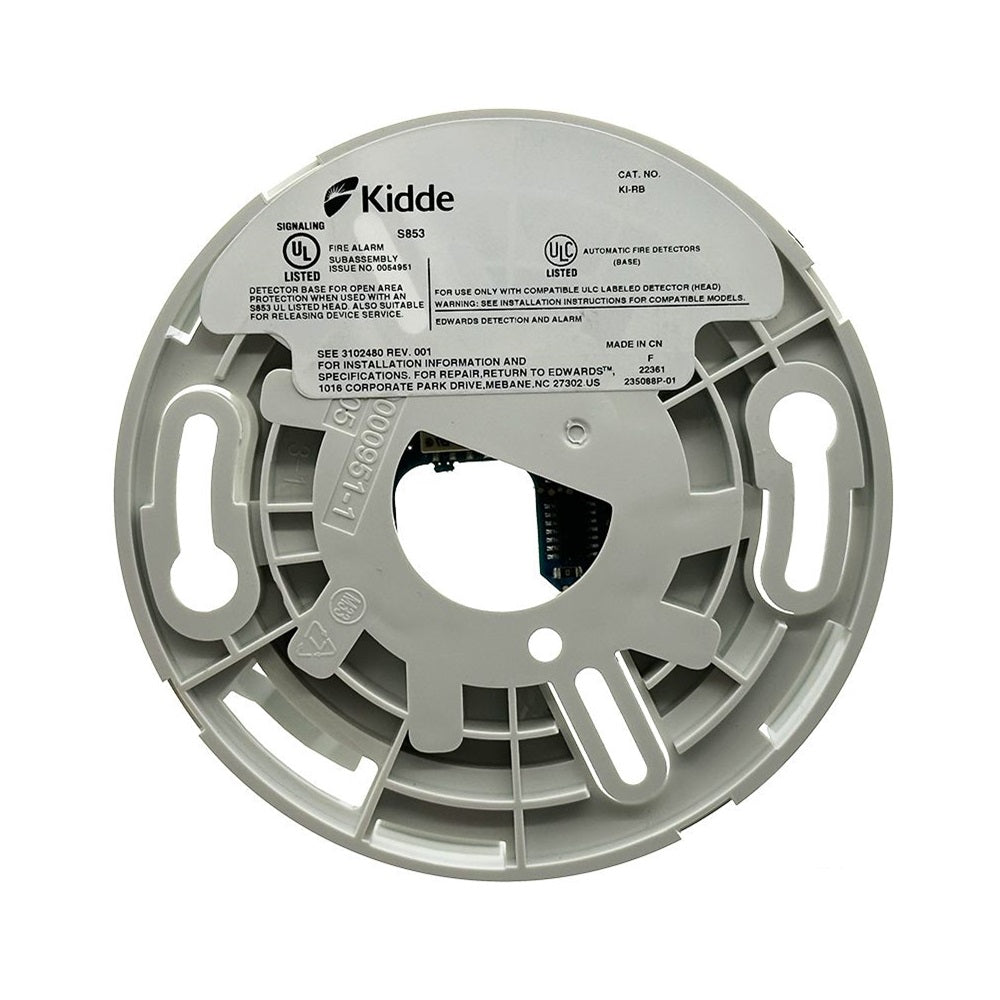Kidde KI-RB KI Series Detector Mounting Base with Relay
