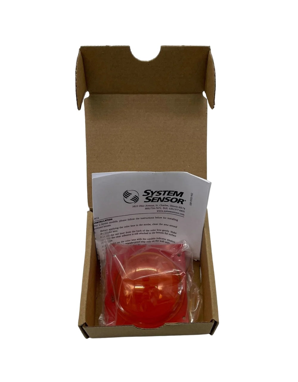 System Sensor LENS-AC2 Amber Ceiling Mount Lens