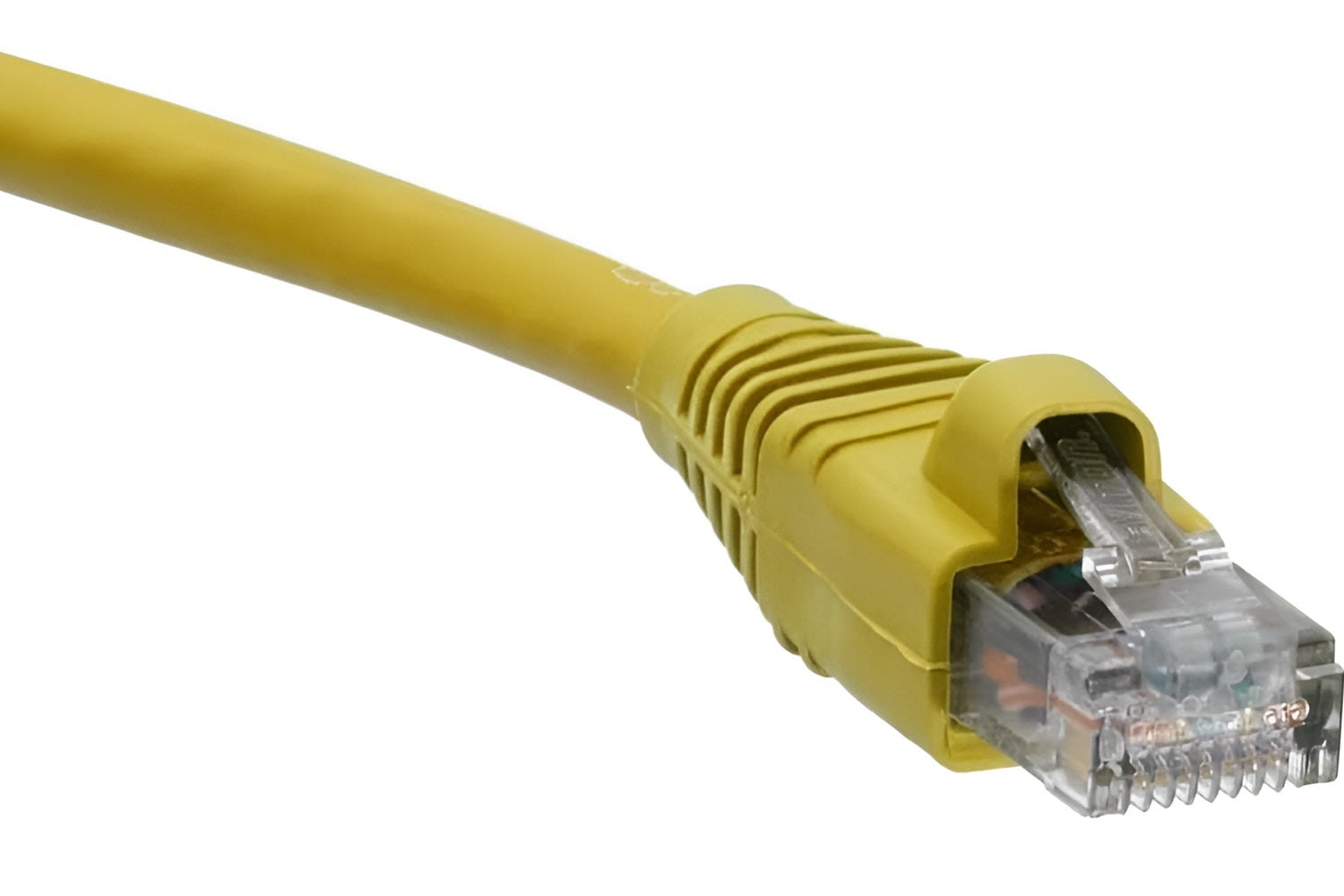 Leviton 62460-10Y eXtreme 6+ Yellow Cat6 Non-Booted Standard Patch Cord, 10FT.