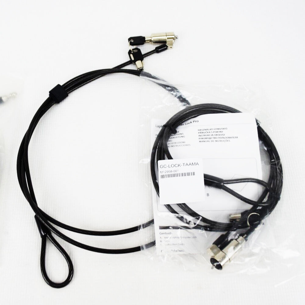 GC-Lock-TAAMA M12958-001 Laptop Computer Lock, Black