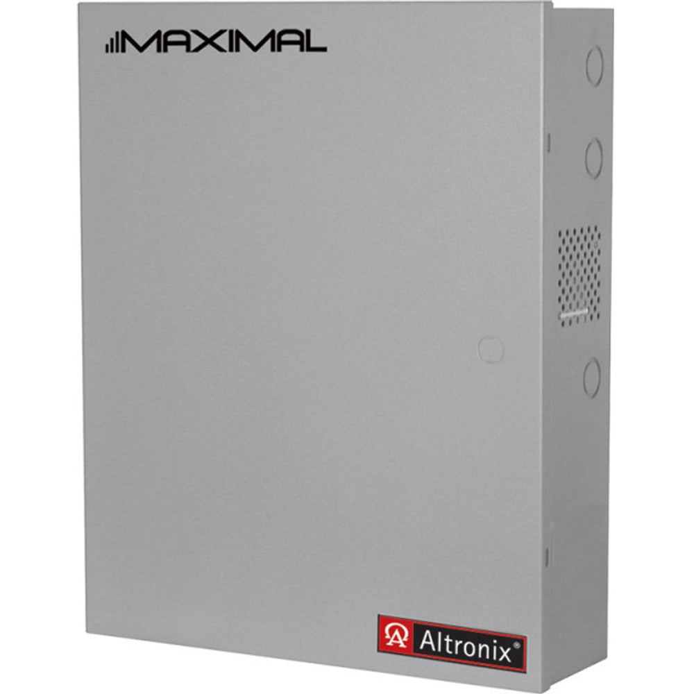 Altronix MAXIMAL37E Power Supply/Charger, Expandable, 1 P/S 12/24VDC @ 6A & 1 P/S 24VDC @ 10A, 115VAC, BC800 Enclosure