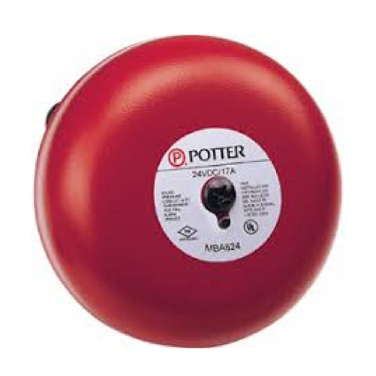 Potter Electric Signal Mfg Us MBA-10-24 Industrial Alarm Signaling Device