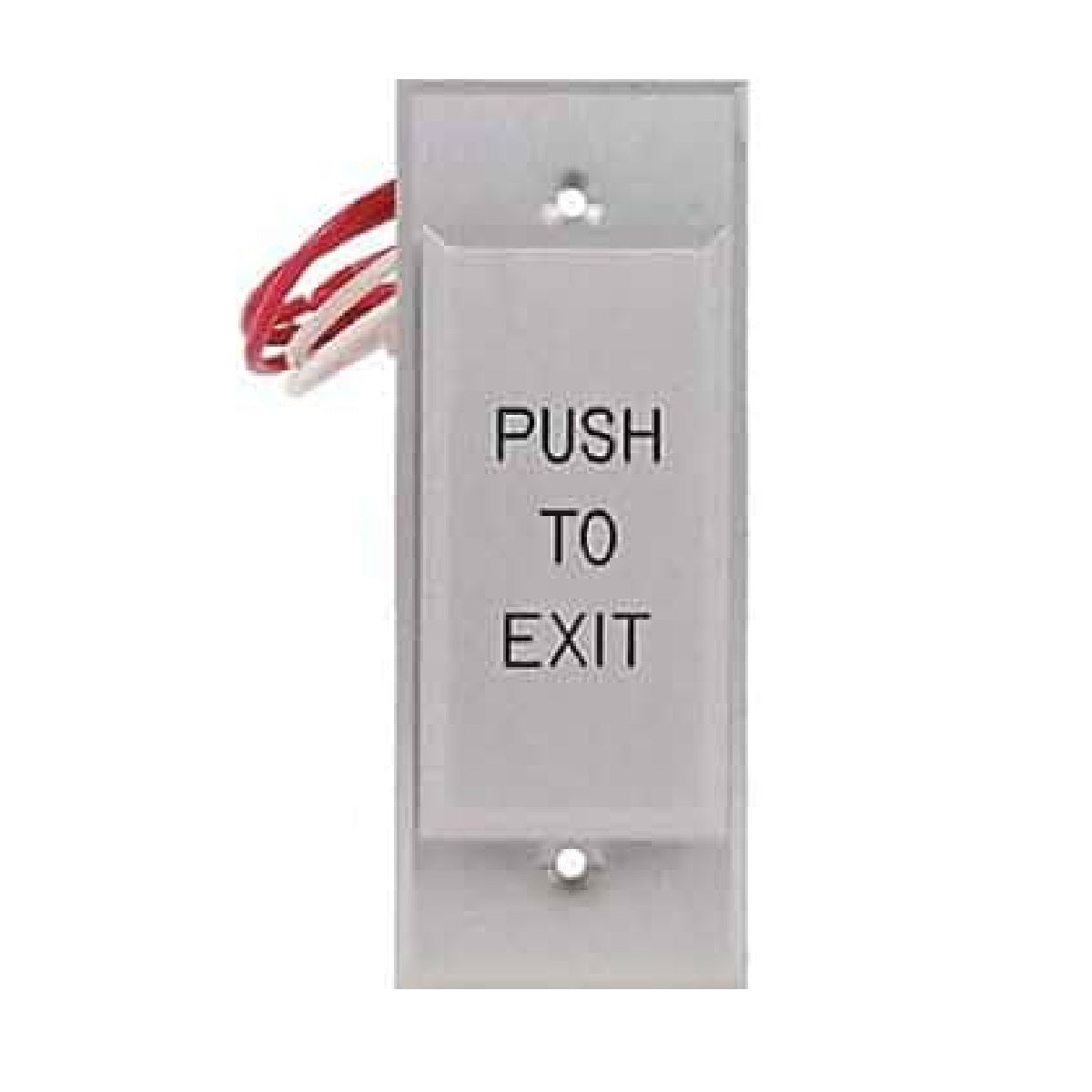 N5286-P23DAxE1 Pneumatic Time Delay Push Plate Narrow Style Switch "Push To Exit"