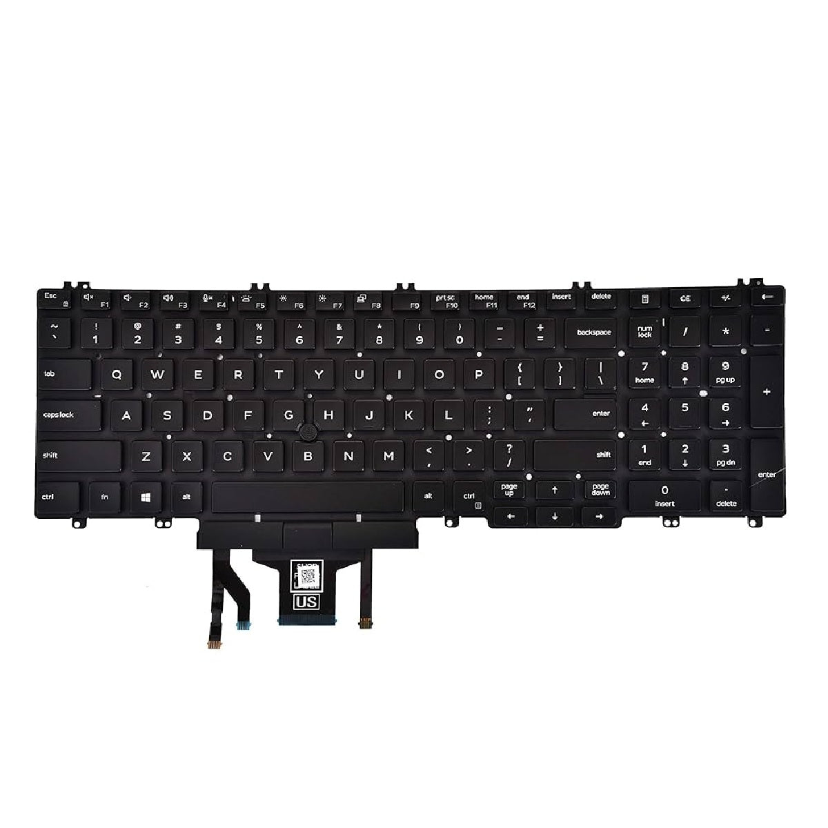 Dell NSK-EX0BC Laptop Keyboard