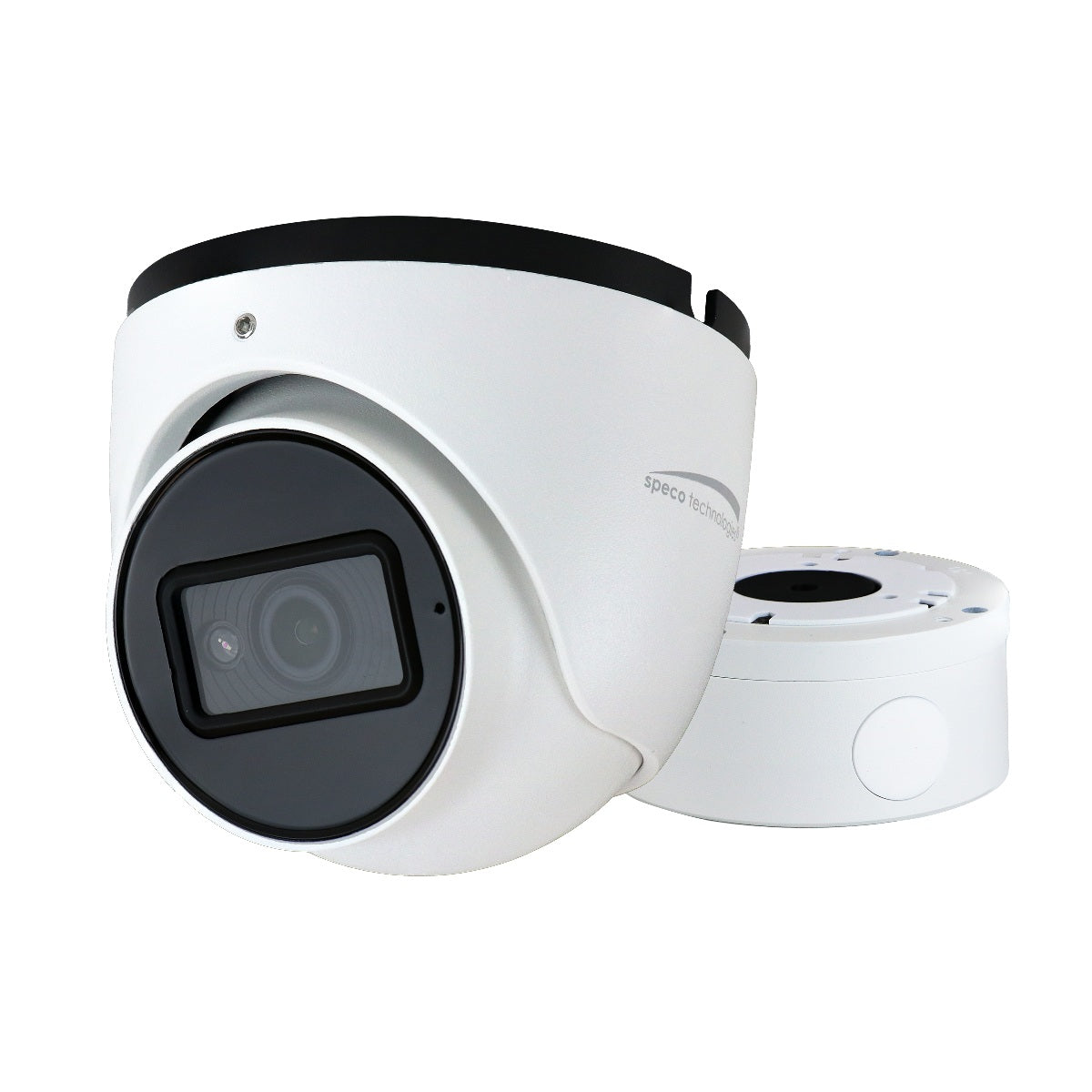 Speco O5T2 5MP Turret IP Security Camera with Advanced Analytics, 2.8mm fixed lens