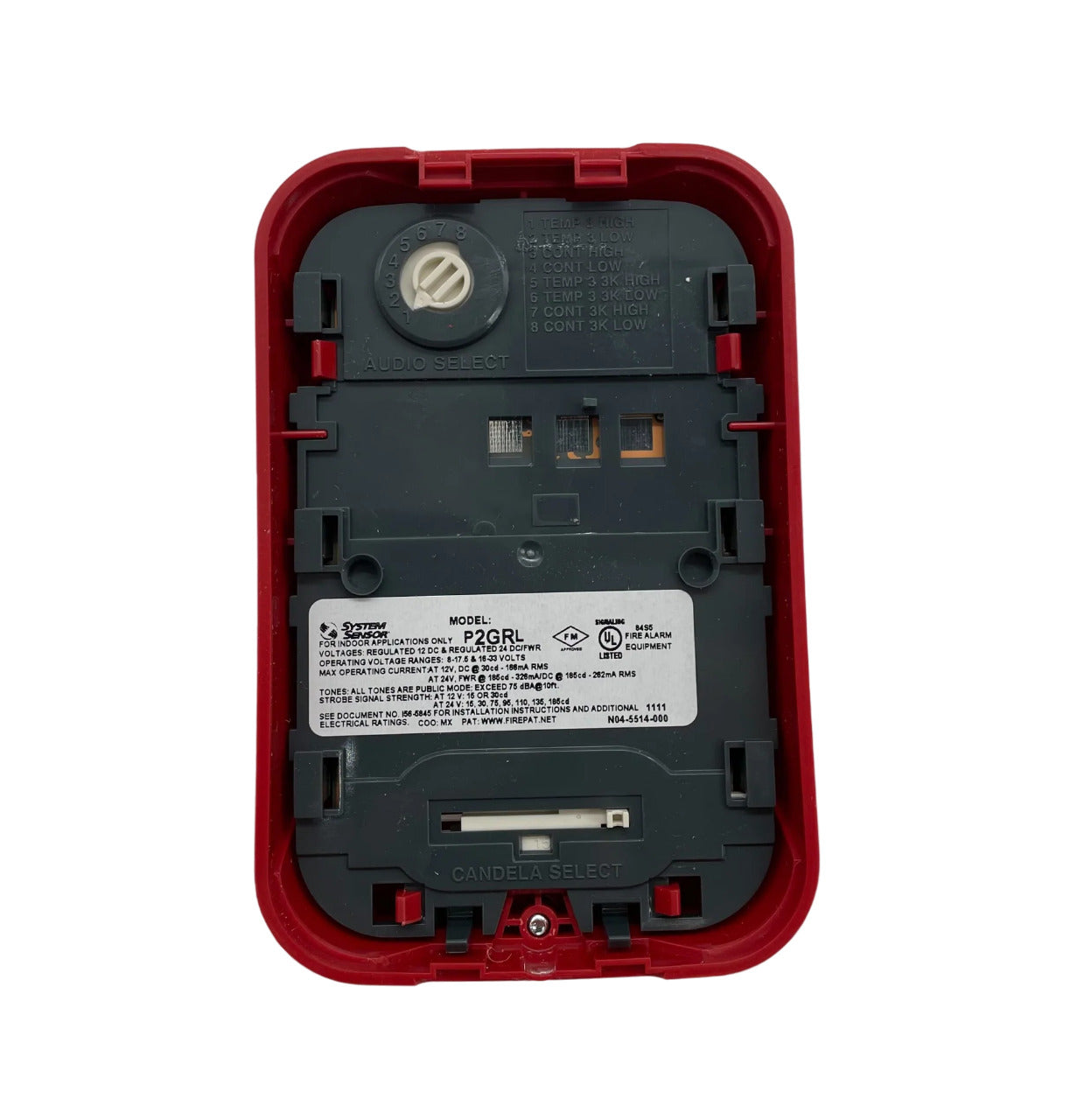 System Sensor P2GRL L-Series Compact Horn Strobe