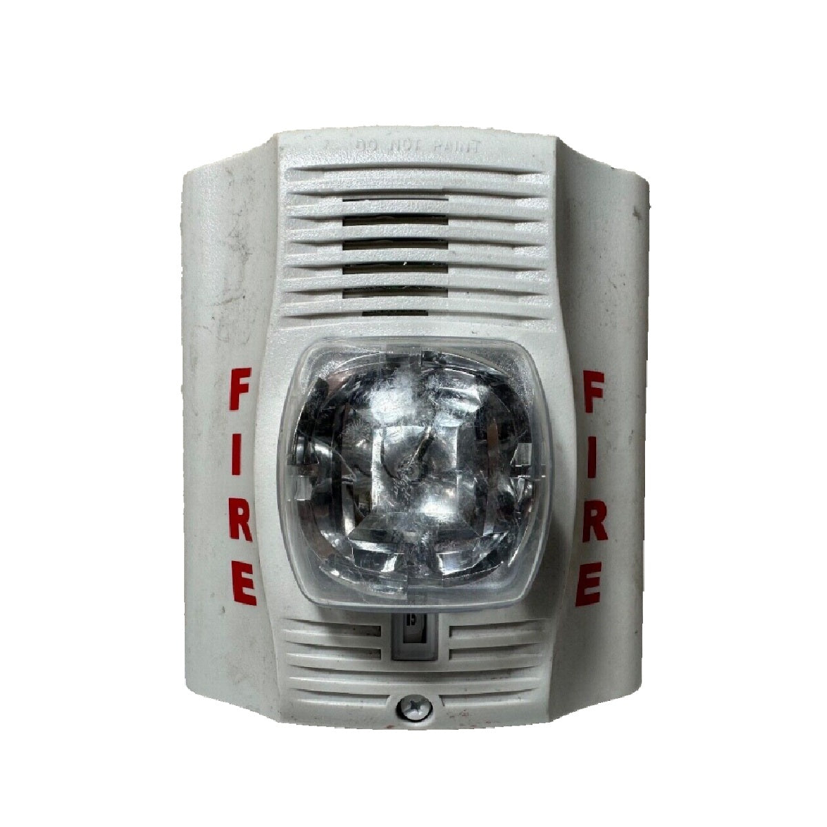 System Sensor P4WK 4 Wire Horn/Strobe White Outdoor