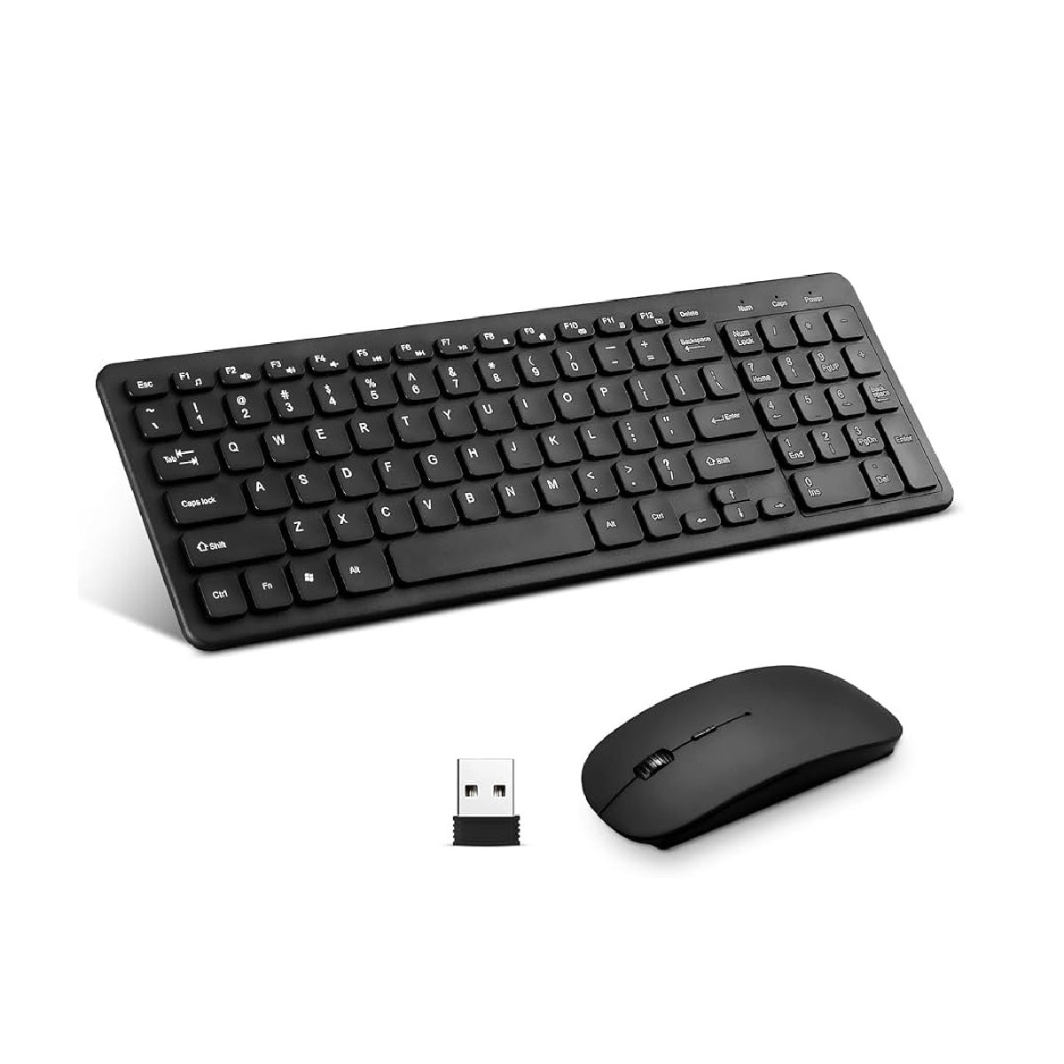 Microsoft P9N-00001 Wireless Keyboard and Mouse Combo, Snapin USB Transciever