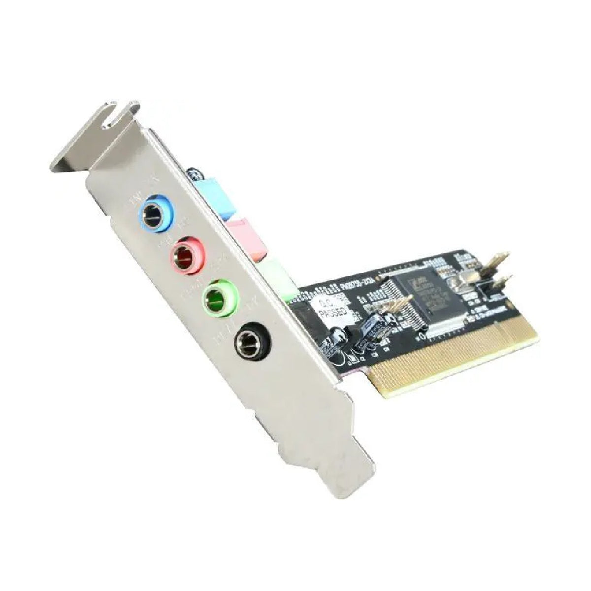 http://startech.com/ PCISOUND4LP 4 Channel Low Profile PCI Sound Adapter Card