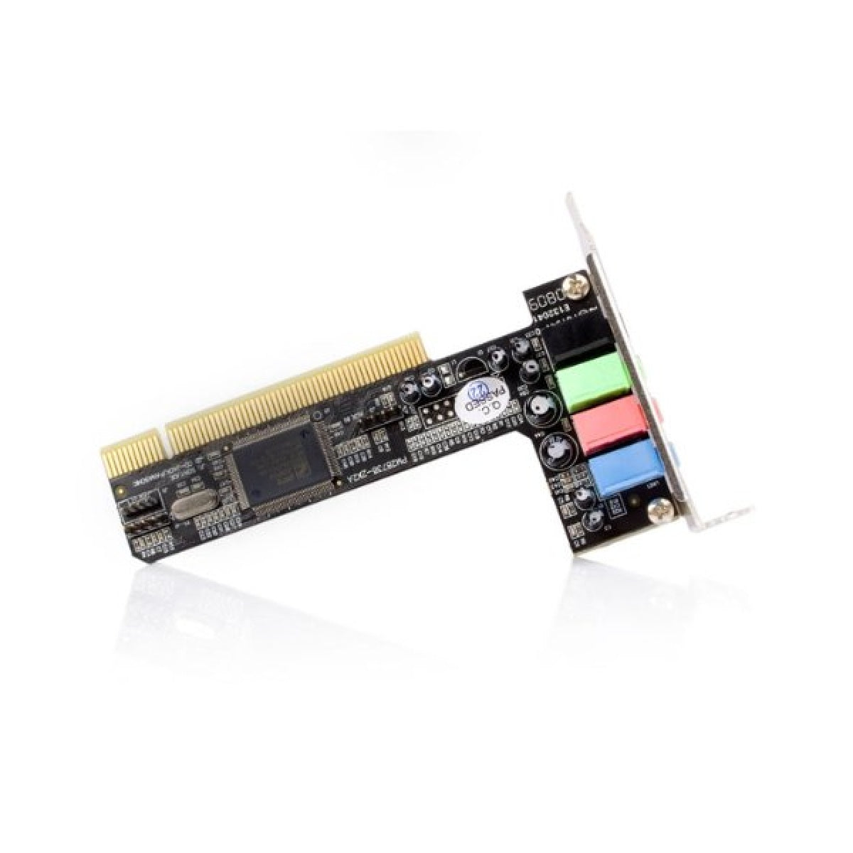 http://startech.com/ PCISOUND4LP 4 Channel Low Profile PCI Sound Adapter Card