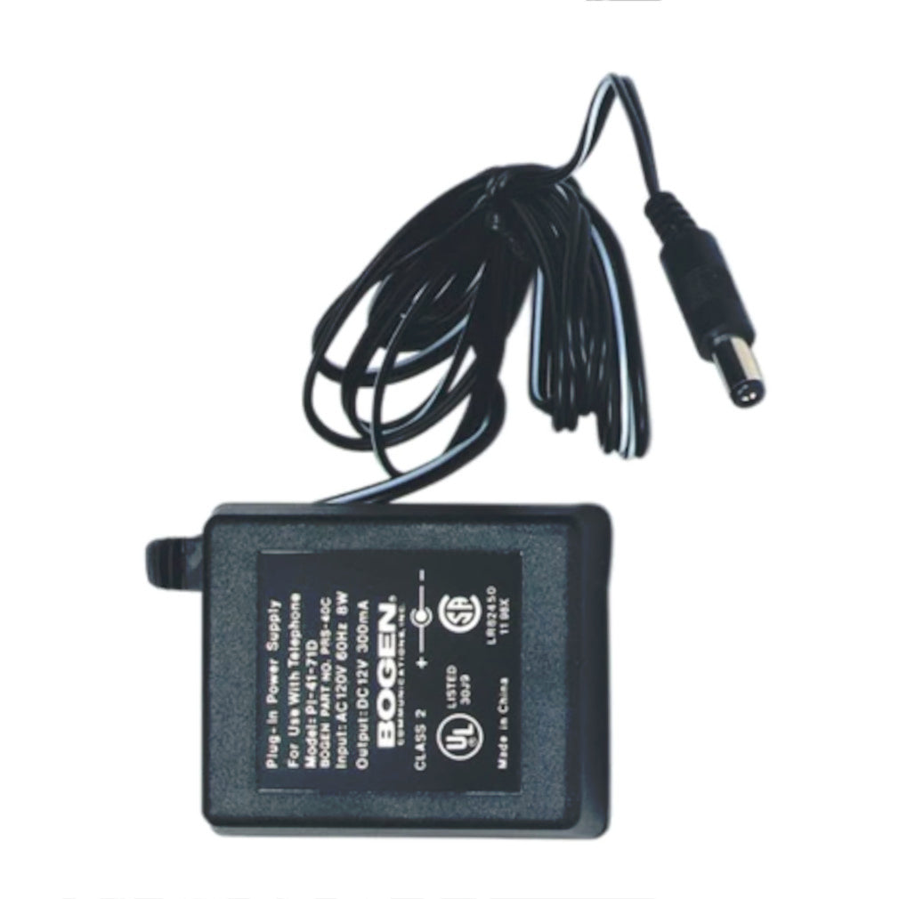 Bogen PRS40C Power Supply 12V DC, 300mA