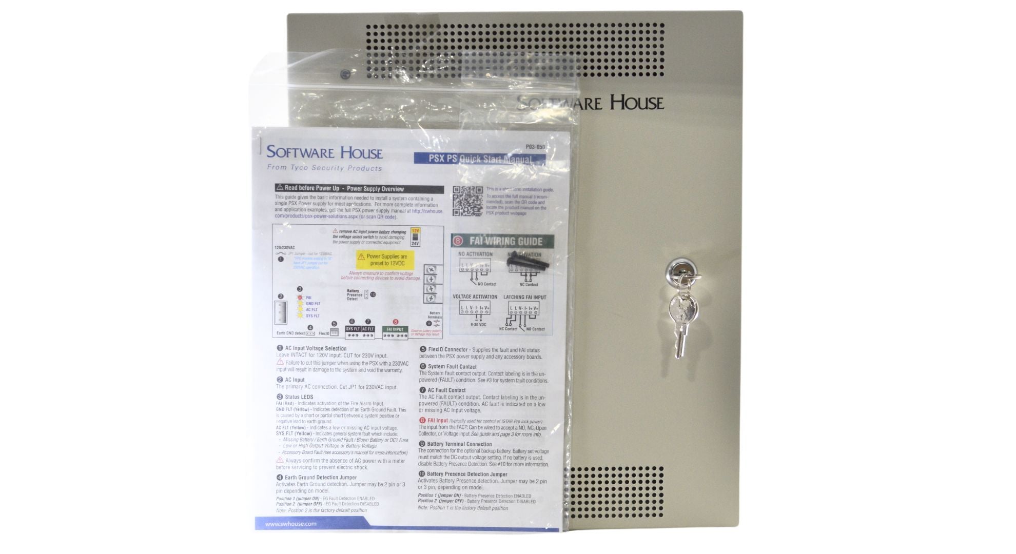 Software House PSX-75-C4PE1 single voltage power system