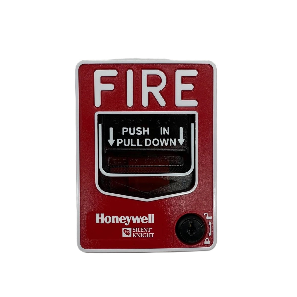 Silent Knight PS-DALOB Dual-Action Manual Pull Station with SBI/O Backbox and Sealing Gasket